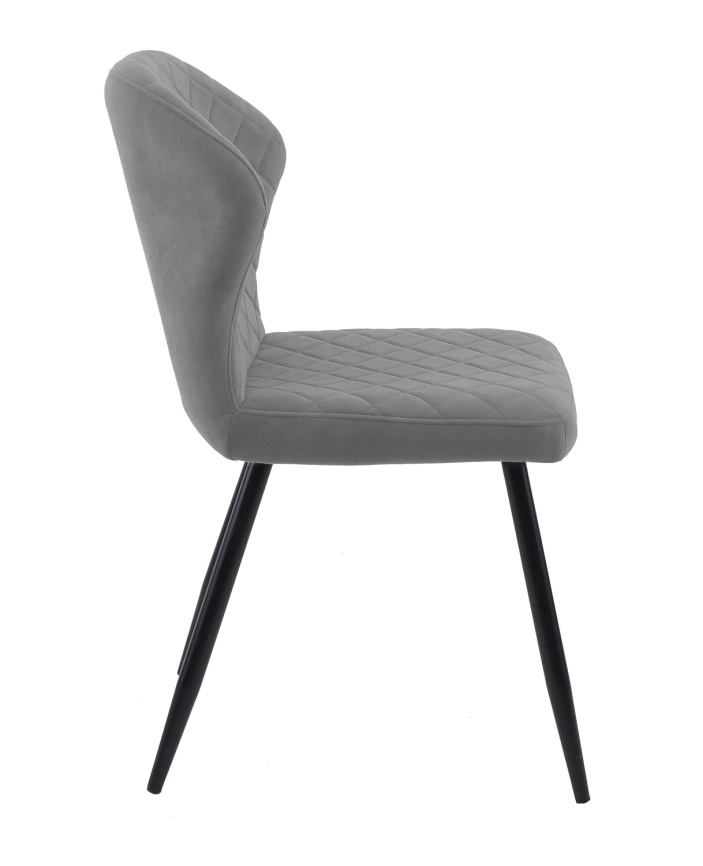 Стул DikLine 239М B22 GREY, ножки черные фото 3