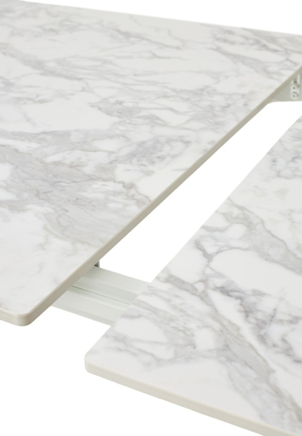 Стол ESMIR 160 MATTE ARABESCATO SOLID CERAMIC/ орех, ®DISAUR фото 10