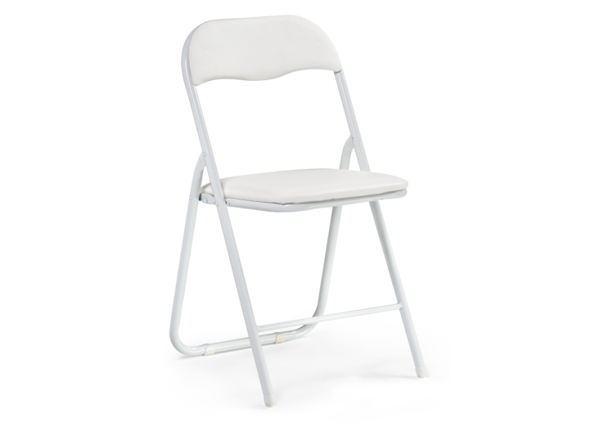 Стул на металлокаркасе Fold 1 складной white / white фото 1