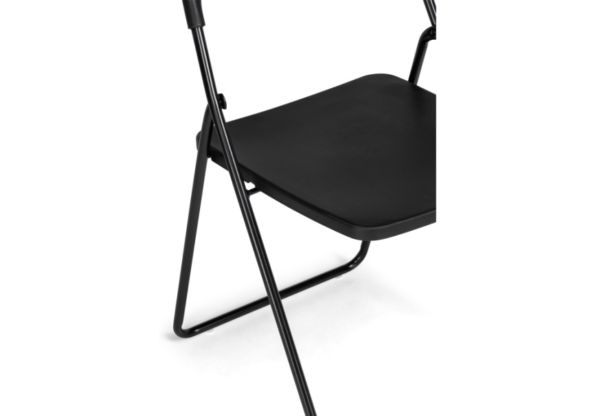 Пластиковый стул Fold складной black фото 7