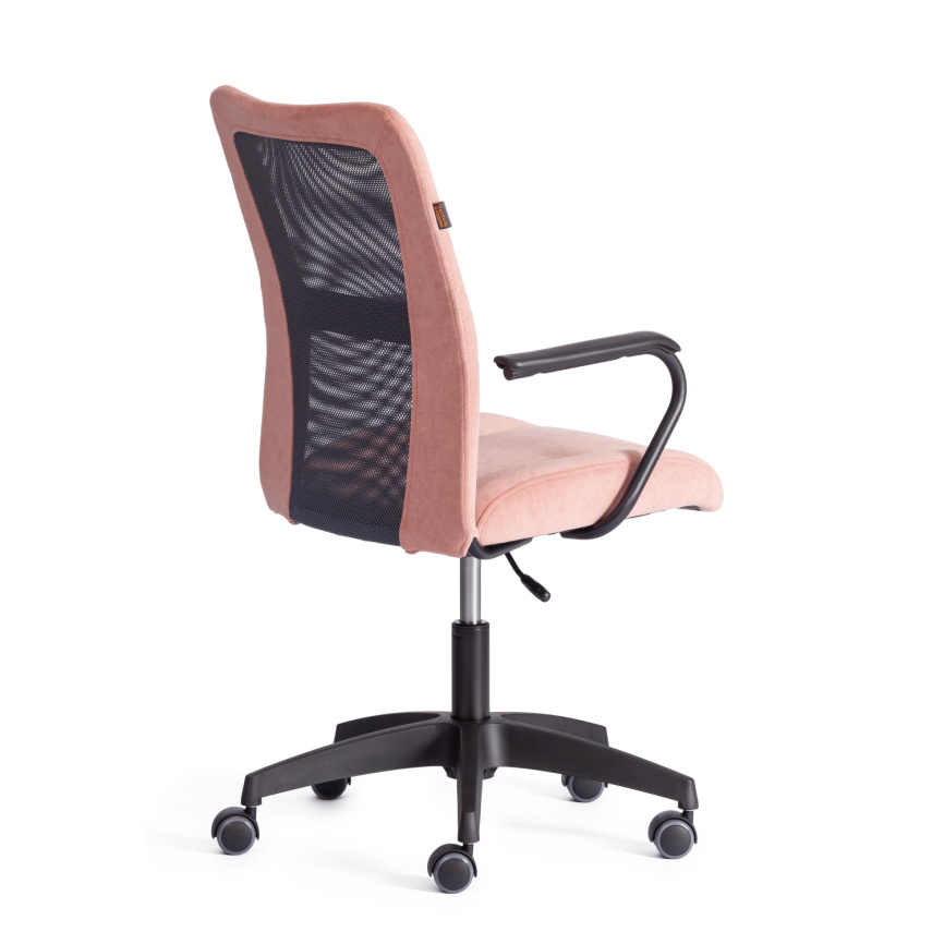 Кресло Стафф/Staff флок/ткань, розовый/серый, 137/W-12 фото 3