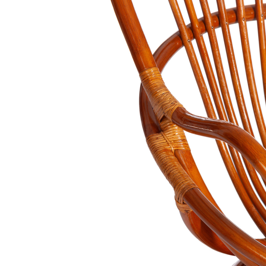 Кресло вращающееся "FLORES" 5005 /без подушки/ Cognac (коньяк) фото 2