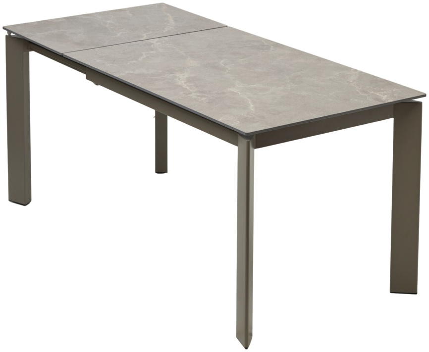 Стол CORNER 120 MATT LATTE STONE SOLID CERAMIC / TAUPE, ®DISAUR фото 8