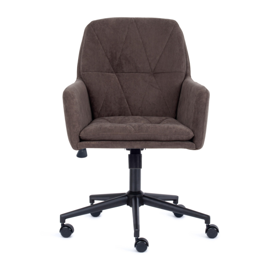 Кресло Гарда/Garda флок , коричневый, 6 фото 5