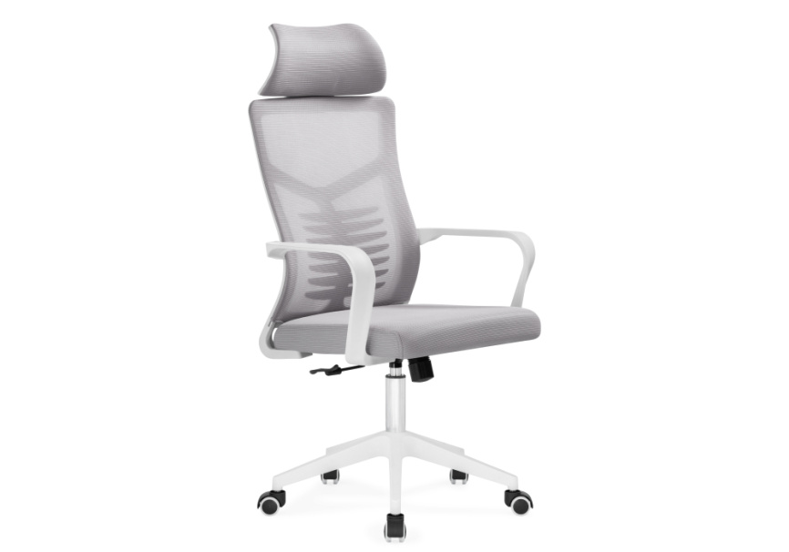 Компьютерное кресло Montana light gray / white фото 1