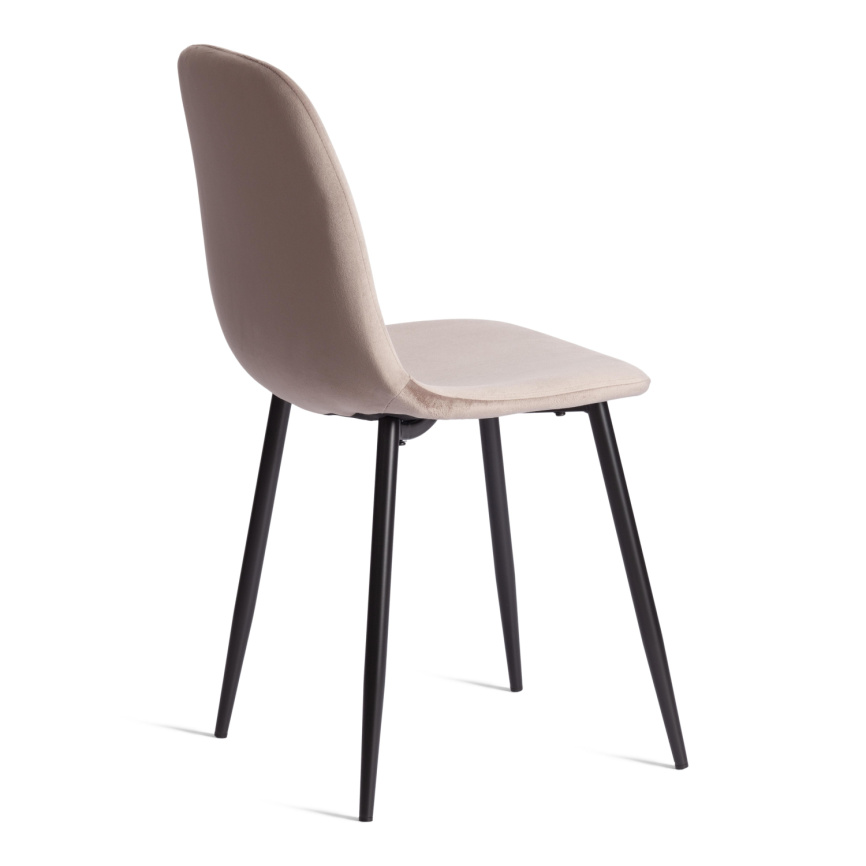 Стул BREEZE (mod. 4724) Велюр/металл , 44 х 53 х 87 см, Coffee (кофейный) HLR9 / черный фото 10
