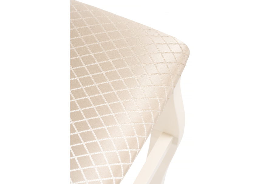 Табурет Хаконэ молочный / ромб фото 4