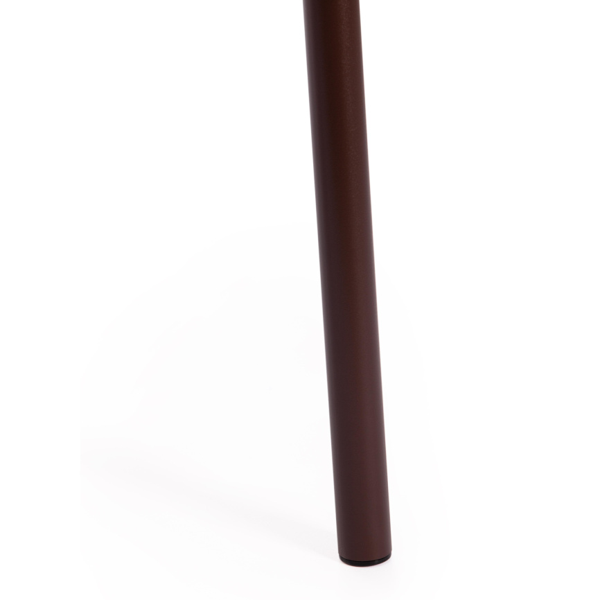 Стул Джениус/Genius (мод. 75) пластик/металл, 46x56x84cм, бежевый/опоры коричневые фото 10