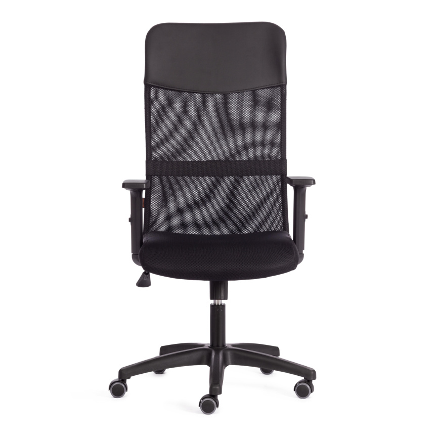 Кресло Практик Плт/Practic Plt ткань/кож/зам, черный, TW-11 / W-11 / 36-6  фото 5