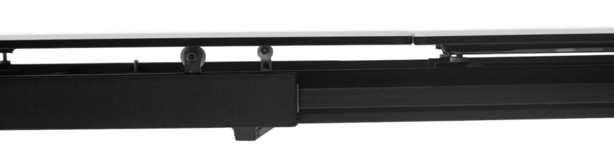 Стол CORNER 120 HIGH GLOSS STATUARIO керамика, стекло/ черный каркас, ®DISAUR фото 2