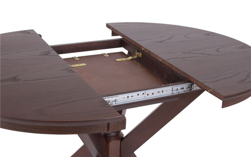 Стол Милан 900 раздвижной (темный тон) фото 5