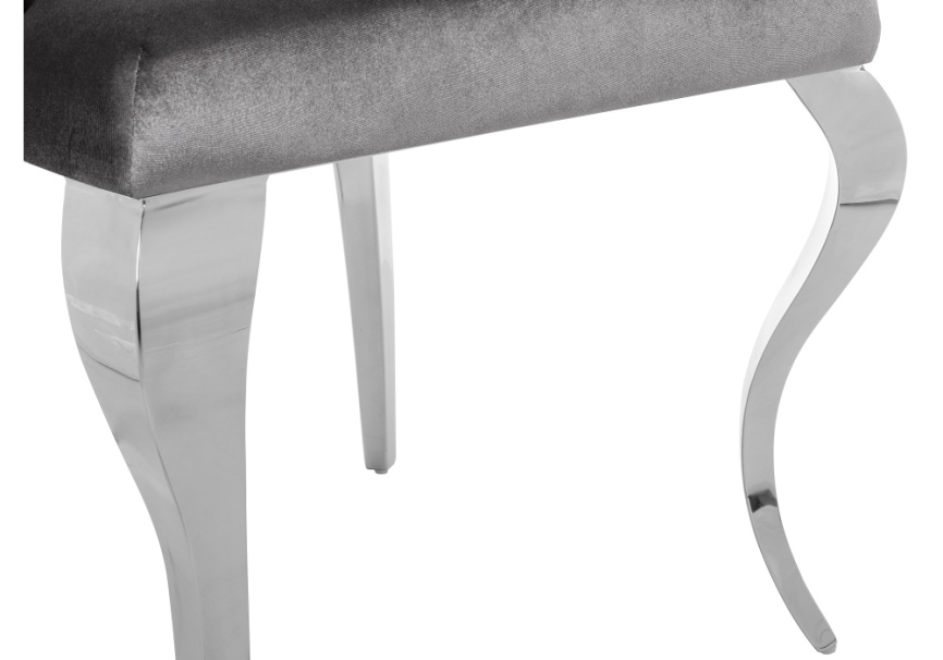 Стул на металлокаркасе Gustav серый фото 10