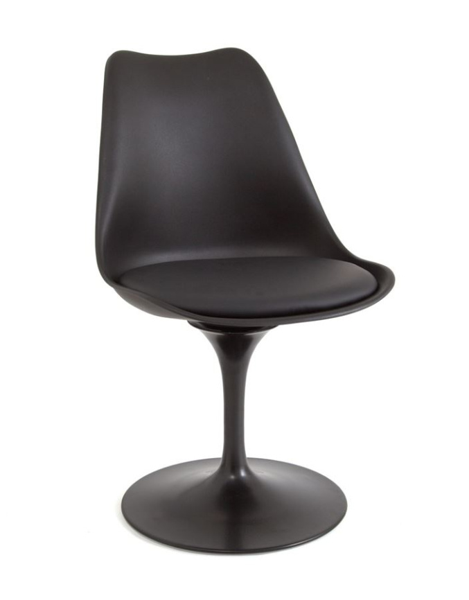 Стул на круглом основании 635-E-T (BLACK 04/основание Черный) фото 1
