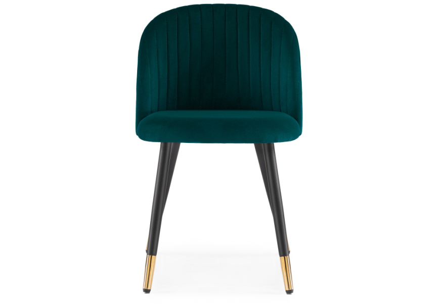 Стул на металлокаркасе Gabi green / black фото 2