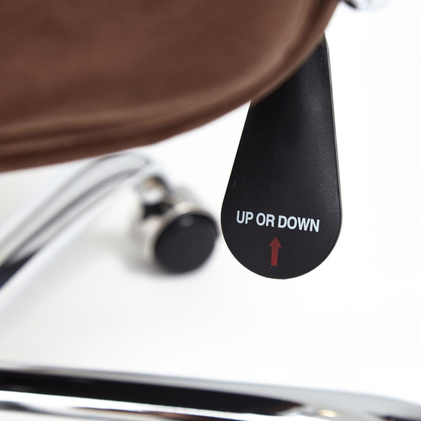 Кресло Софти Люкс/Softy Lux флок , коричневый, 6 фото 7