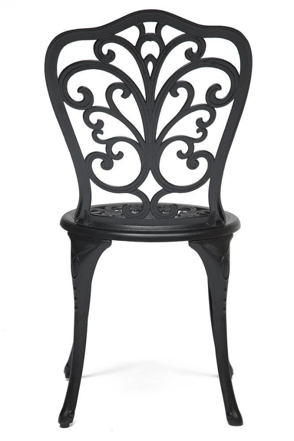 Стул Secret de Maison Моцарт/Mozart алюминиевый сплав, 53х41х89см, черный фото 4