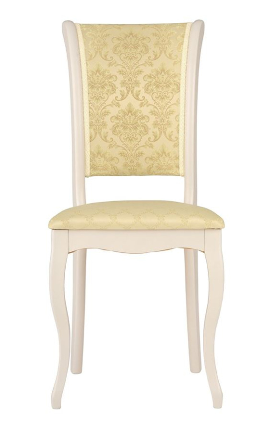 Стул С6 стул (тон 308 слоновая кость/ткань андрис бежевый комби) фото 1