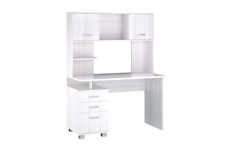 Стол компьютерный МАКСИМ-1, Ясень Анкор Светлый фото 1