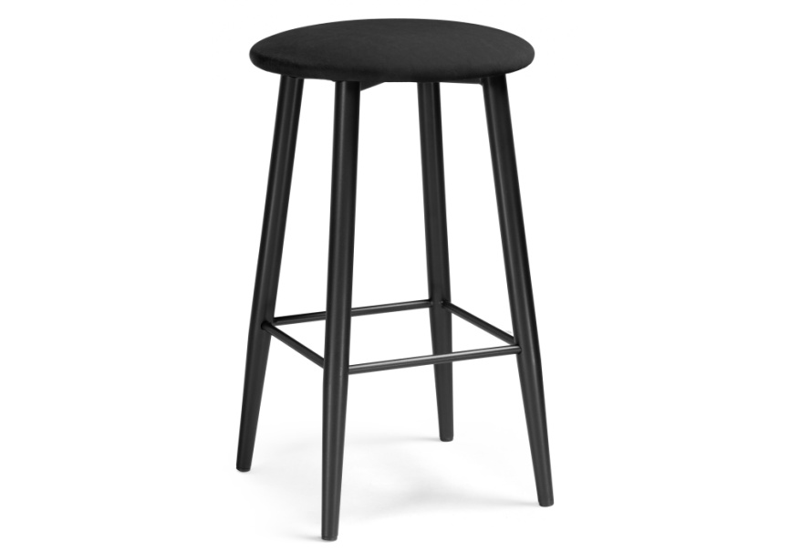 Барный стул Гангток катания блэк / черный матовый фото 1