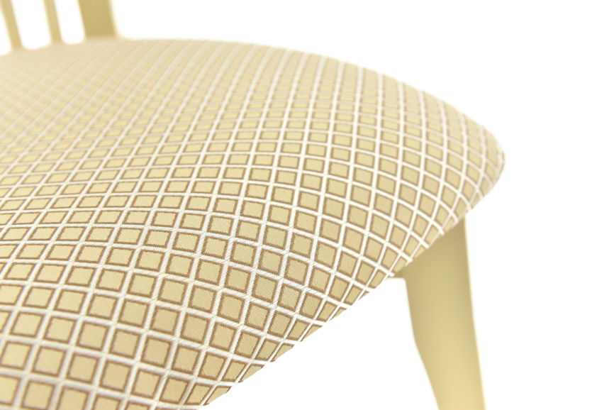 Стул Тулон, Слоновая кость/Жаккард Атина 160/1 фото 18