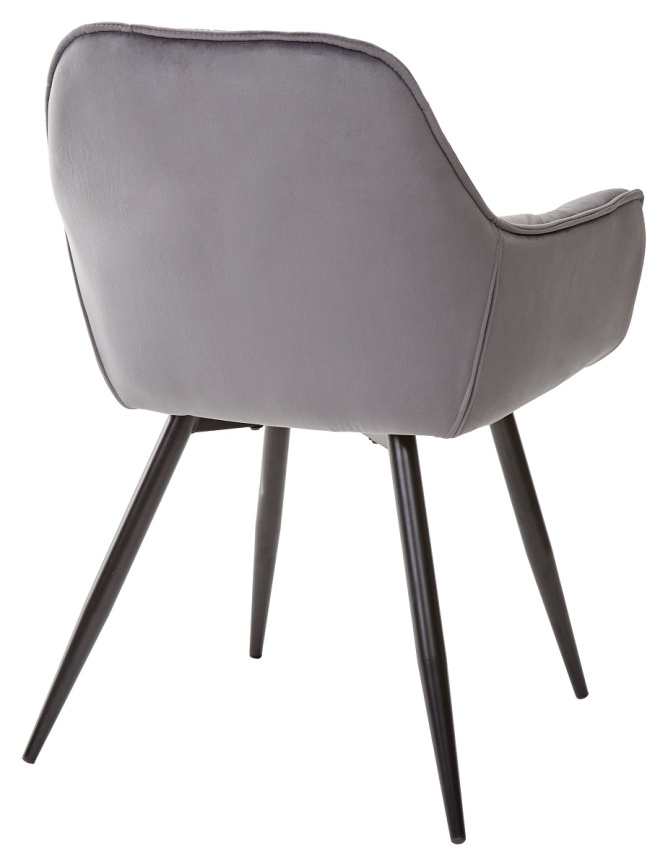 Стул MALTA BLUVEL-14 GREY, велюр M-City фото 5