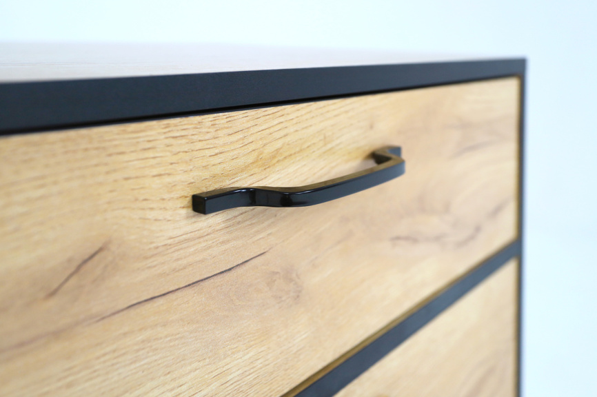 Тумба ТВ Виртон-1,  Дуб крафт золотой фото 6