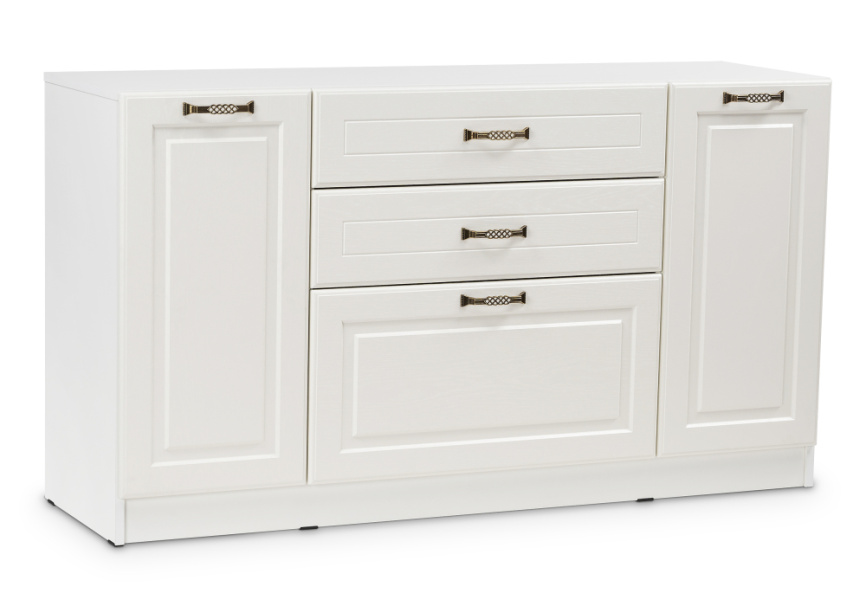 Комод Ливерпуль белый / ясень ваниль НМ-1012-100 фото 1