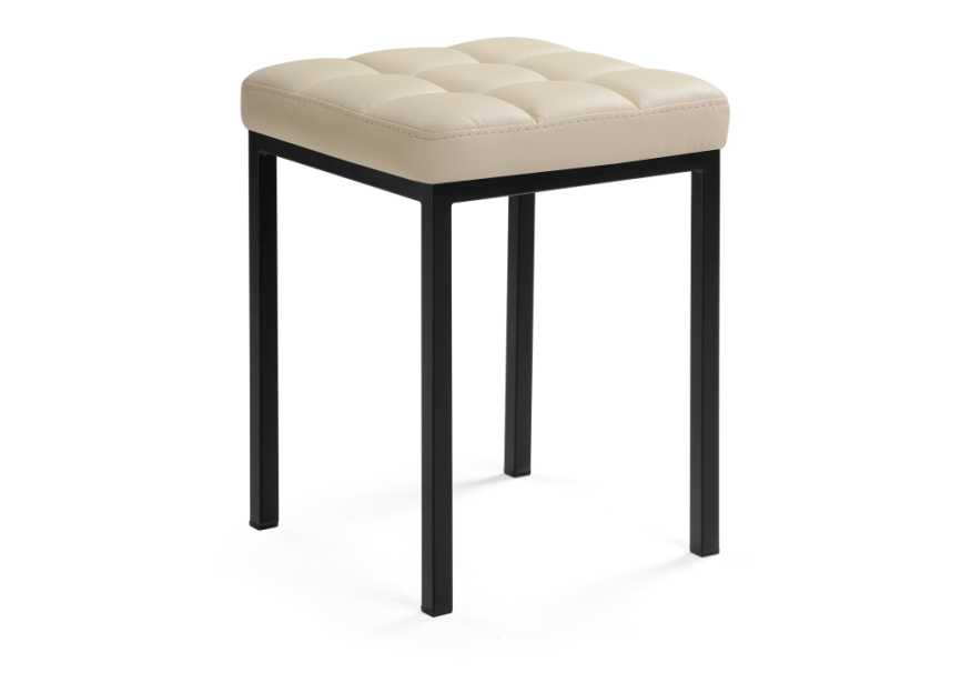 Табурет Байя  кожзам d1 / черный матовый фото 1