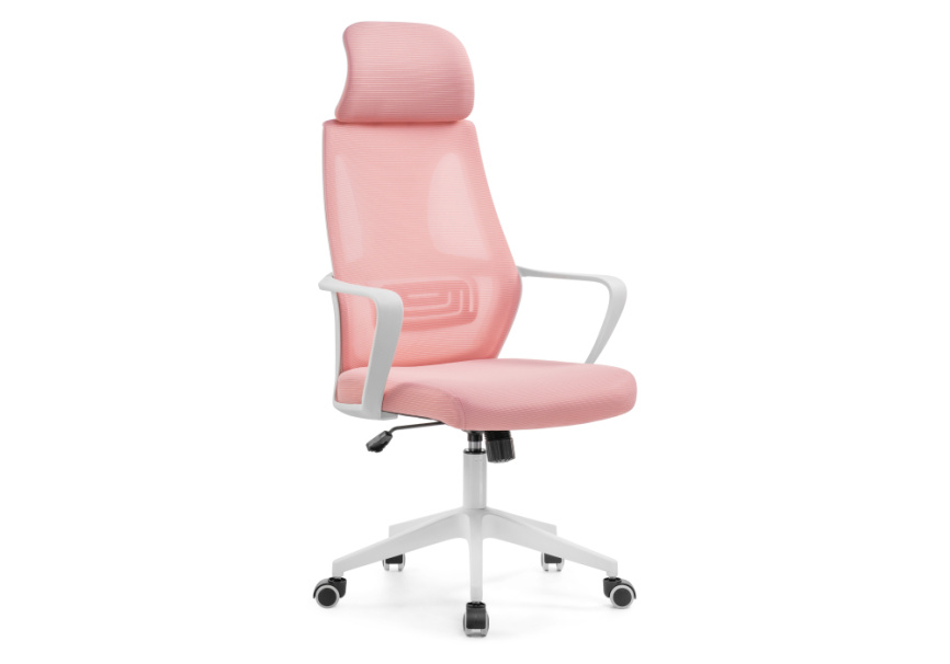 Офисное кресло Golem pink / white фото 1