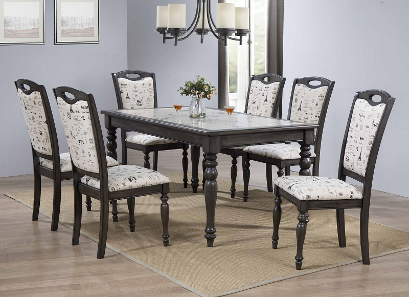 Стул LT C17443 DARK GREY #G521/ FABRIC FB62 PARIS М-City фото 3