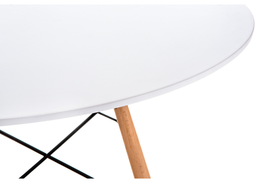 Стол деревянный Table 80 white / wood фото 5