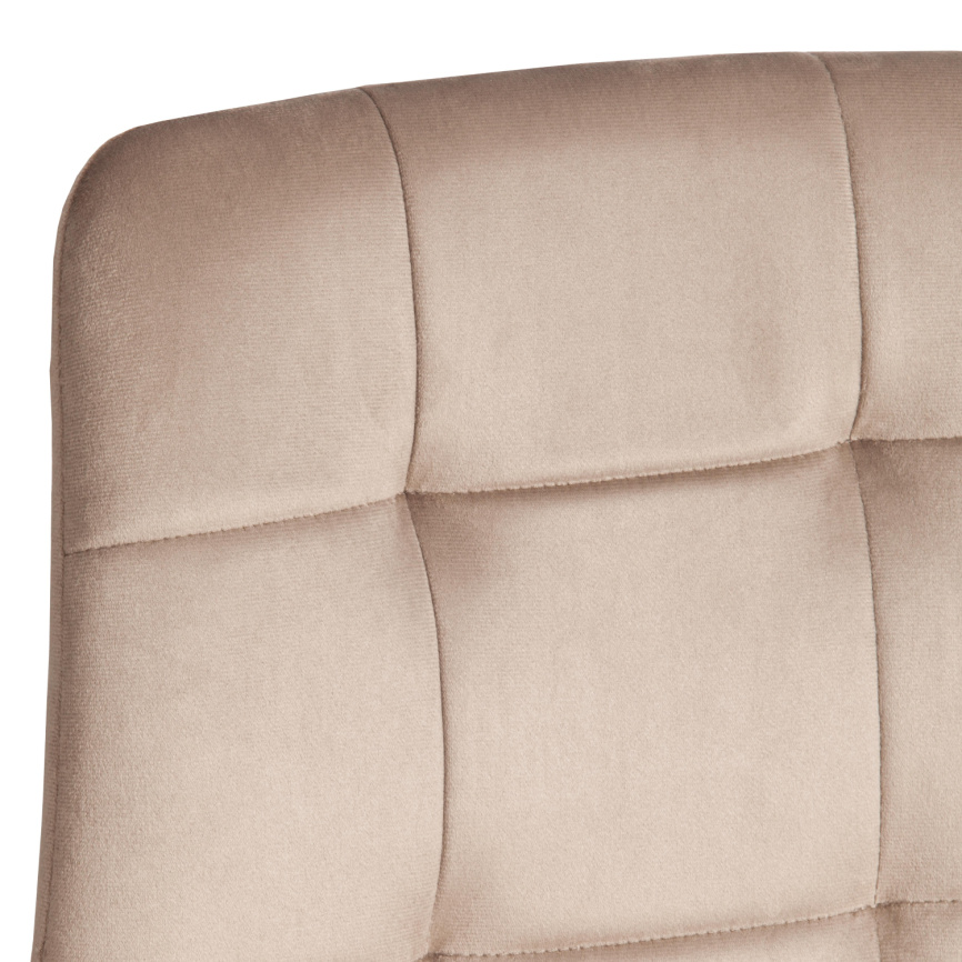 Стул CHILLY (mod. JSC-220) Велюр/металл , 44,5х52,5х88 см, Beige (бежевый) HLR8 / натуральный фото 7