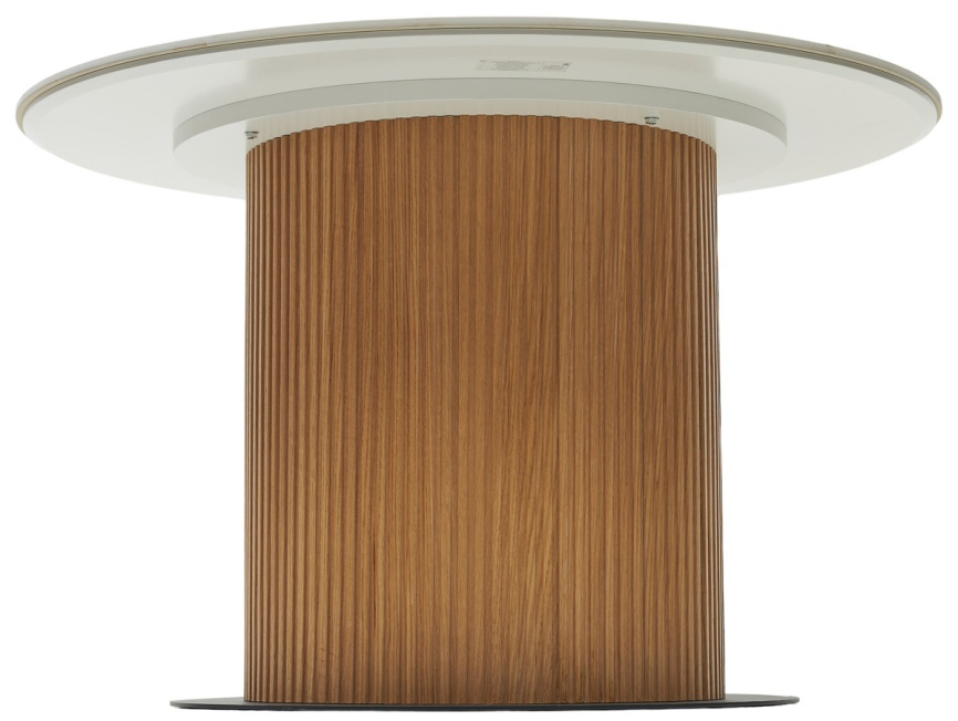 Стол MESA D120 цвет БЕЛЫЙ МРАМОР M326 / Каркас OAK, ®DISAUR фото 5