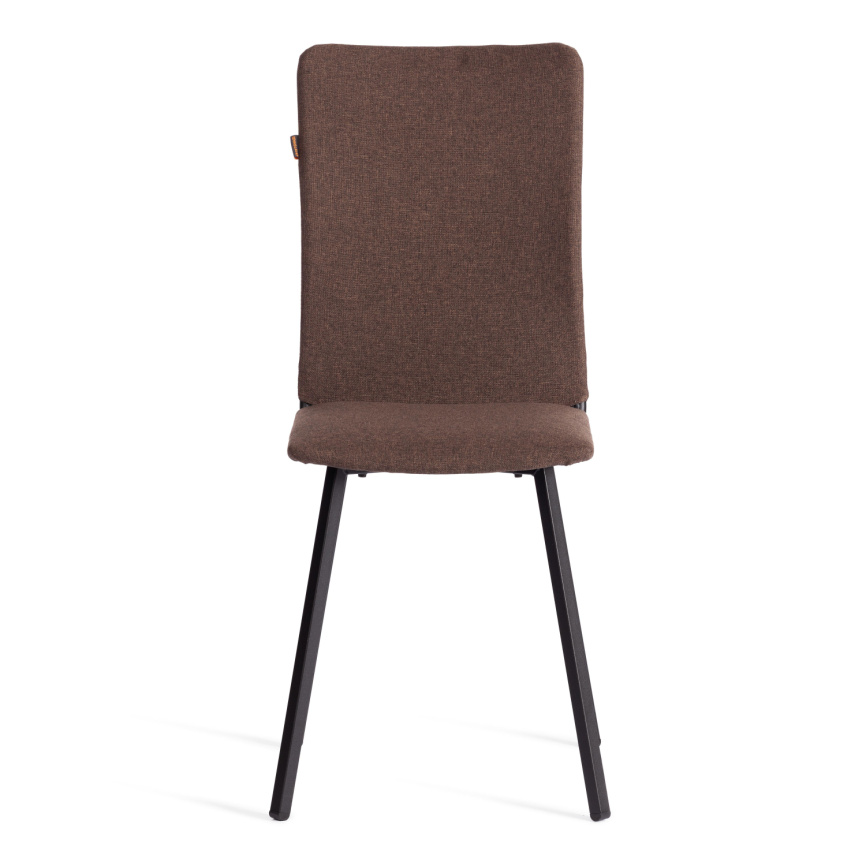 Стул обеденный Ля Русс/La Rousse ткань рогожка, коричневый/черный, 3м7-147, 49х50х93см фото 10