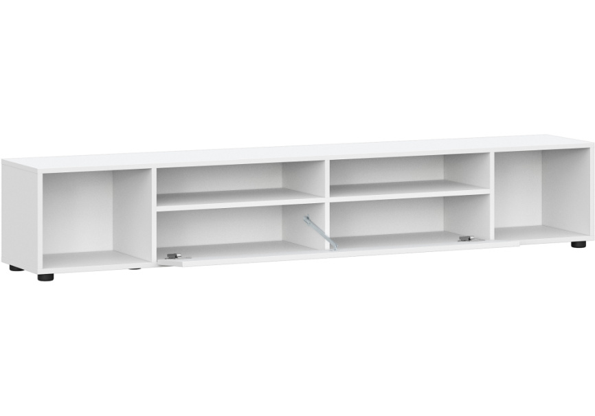 ТВ-тумба Валенсия белый текстурный фото 2