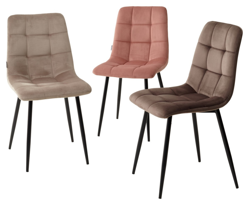 Стул CHILLI BLUVEL-40 BEIGE, велюр М-City фото 6