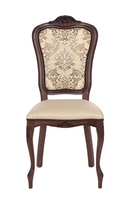 Стул Виконт (тон 317+ патина чёрная/ткань Агата серая/компаньон(Ц)) фото 3