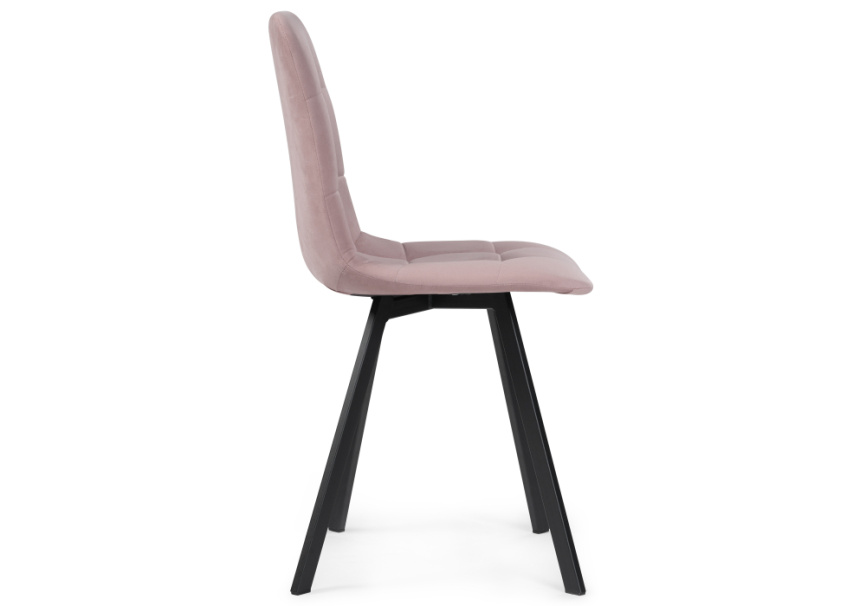 Стул на металлокаркасе Чилли розовый / черный фото 3