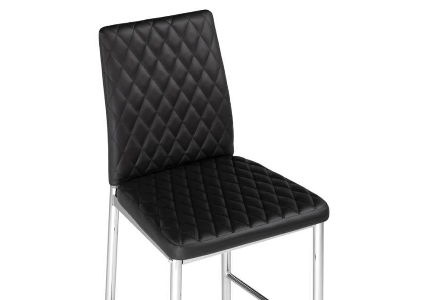 Барный стул Teon black / chrome фото 5