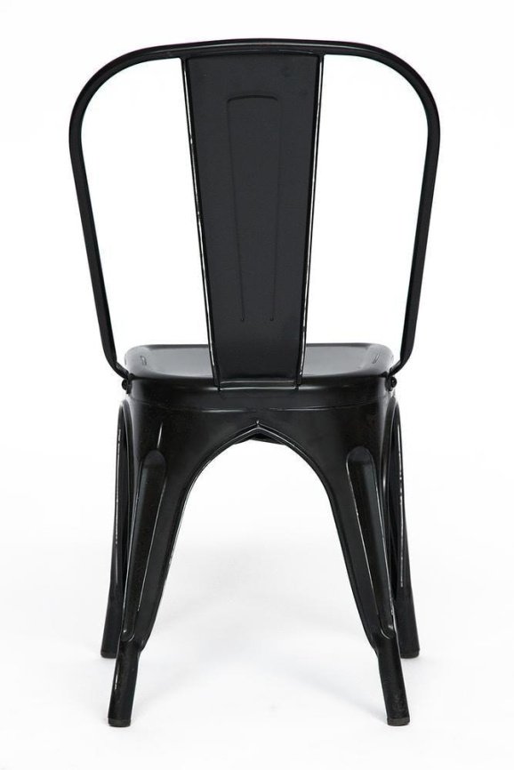 Стул LOFT CHAIR (mod. 012) / 1 шт. в упаковке металл, 45*35*85см, черный/black vintage фото 4