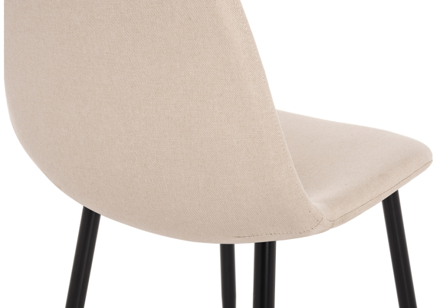 Стул на металлокаркасе Lilu светло-бежевый фото 6