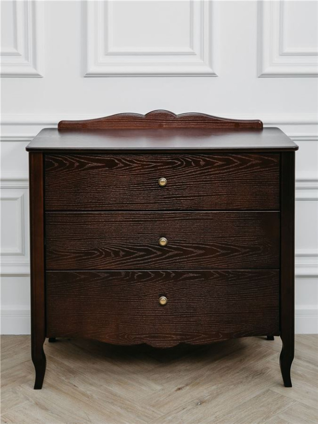Комод "Версаль" 3 ящика (орех) фото 1
