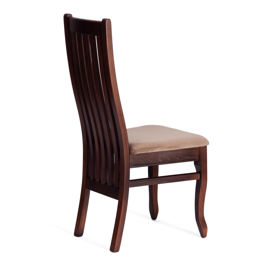 Стул DOLCE мягкое сидение бук, 40х46х100см, Tobacco, велюр, Tenerife mocca фото 2