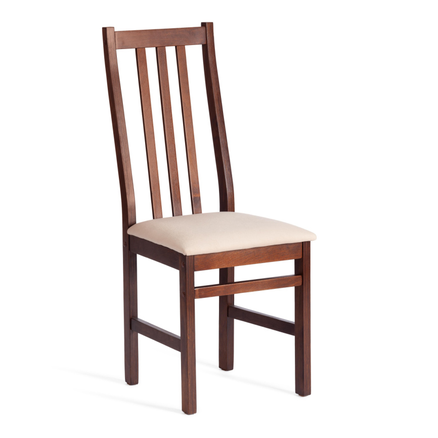 Стул Свиден/Sweden Многослойный березовый шпон, cappuchino/велюр бежевый фото 1