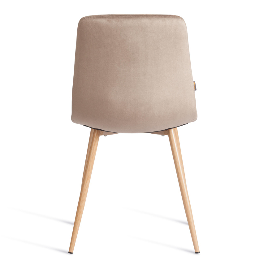 Стул CHILLY (mod. JSC-220) Велюр/металл , 44,5х52,5х88 см, Beige (бежевый) HLR8 / натуральный фото 9