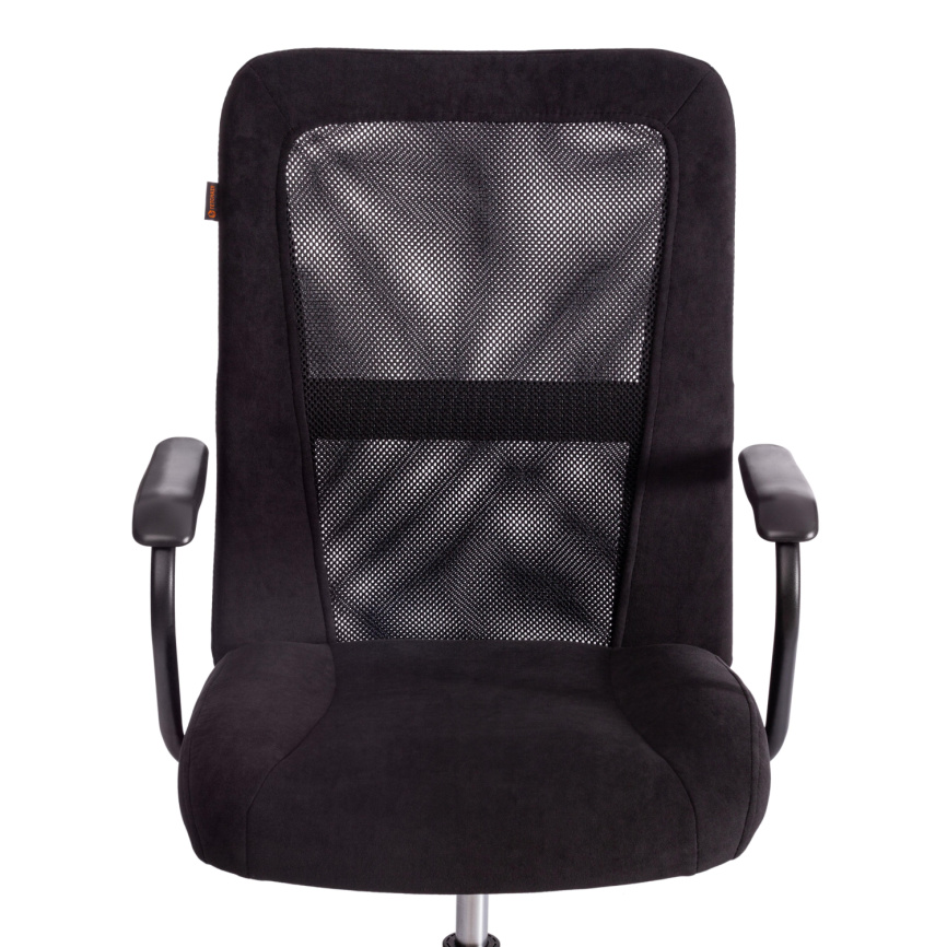 Кресло Стафф/Staff флок/ткань, черный, 35/W-11 фото 6