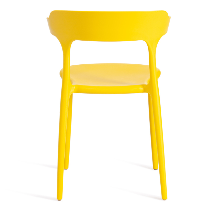 Стул TON (mod. PC33) / 1 шт. в упаковке пластик, 49 x 52 x 74 см, Yellow (Желтый) 11 фото 3