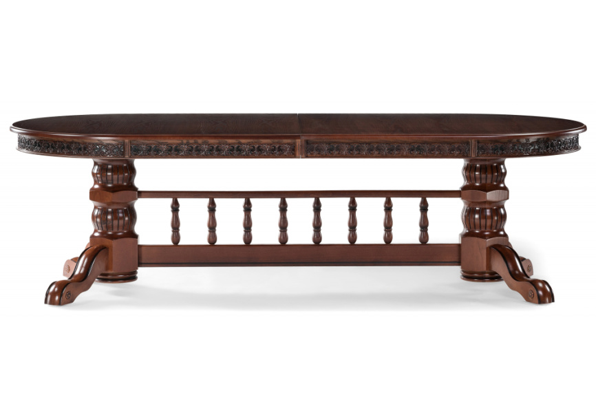 Стол деревянный Кассиль орех / коричневая патина фото 3