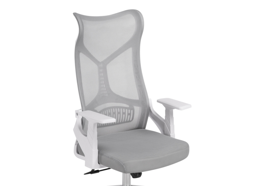 Компьютерное кресло Klif gray / white фото 6