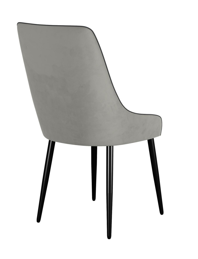 Стул DikLine 305 B22 GREY /ножки черные фото 2